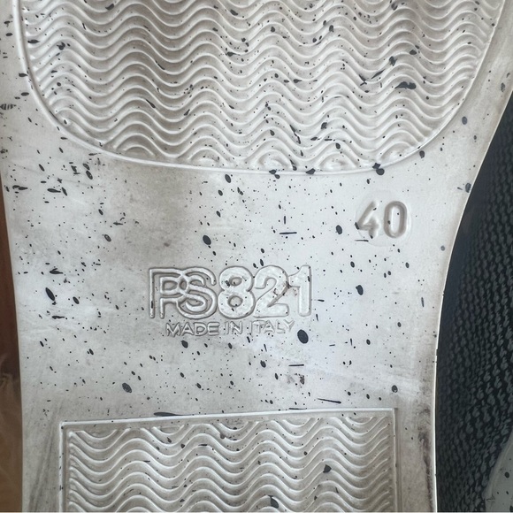 PS821 Limited Edition Light Blue & Navy Sneakers Sz-40 - Picture 10 of 10